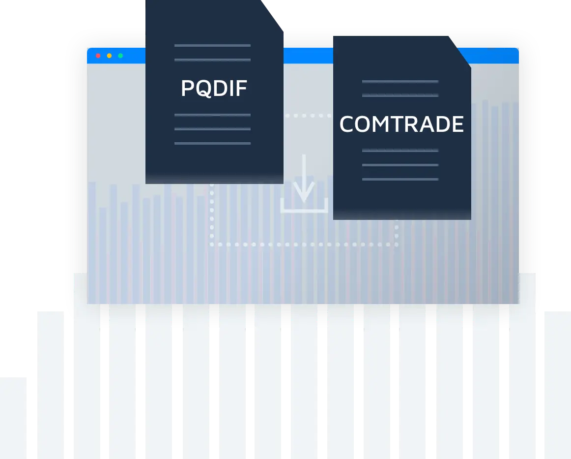 Download PQDIffractor, a PQDIF viewer and COMTRADE viewer
