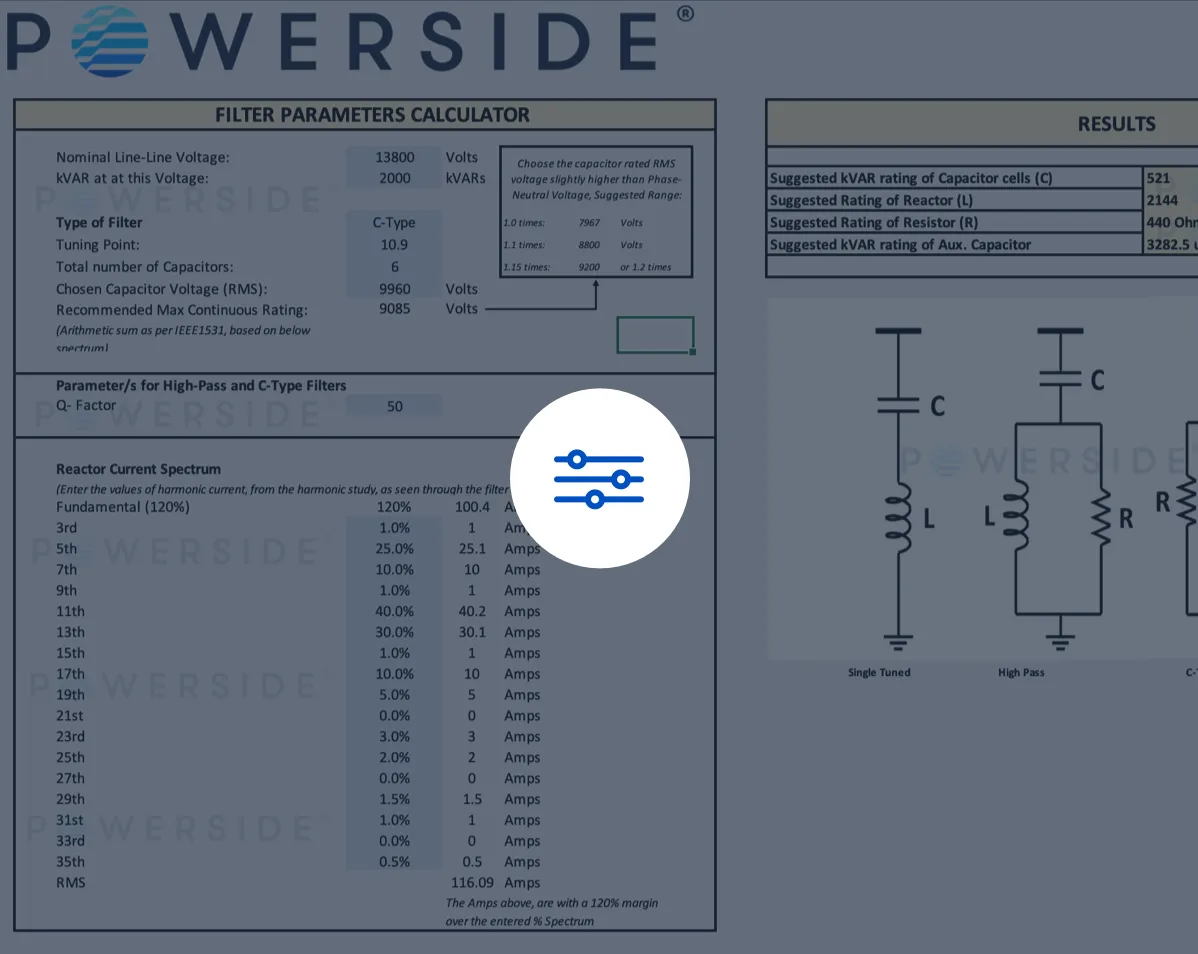 Launch Filter Parameters Calculator