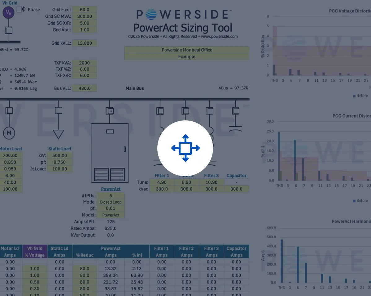Launch PowerAct Sizing Tool
