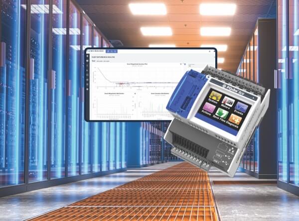 PQube3 with Qubescan data screen.