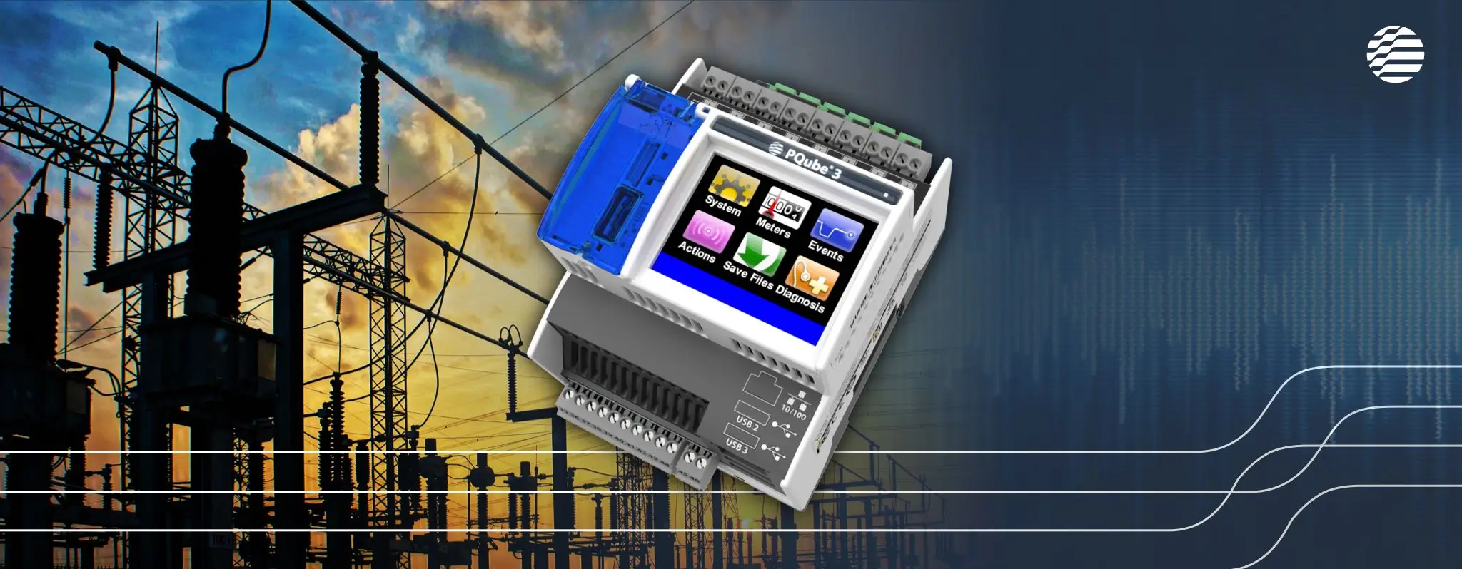 PQube 3 Power Quality Analyzer